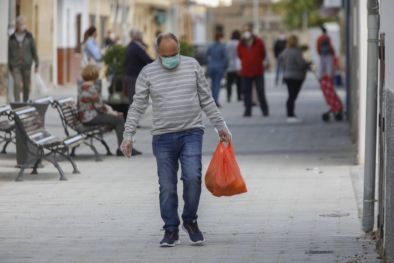 Coronavirus en Sevilla: así se vive en La Rinconada el estado de alarma