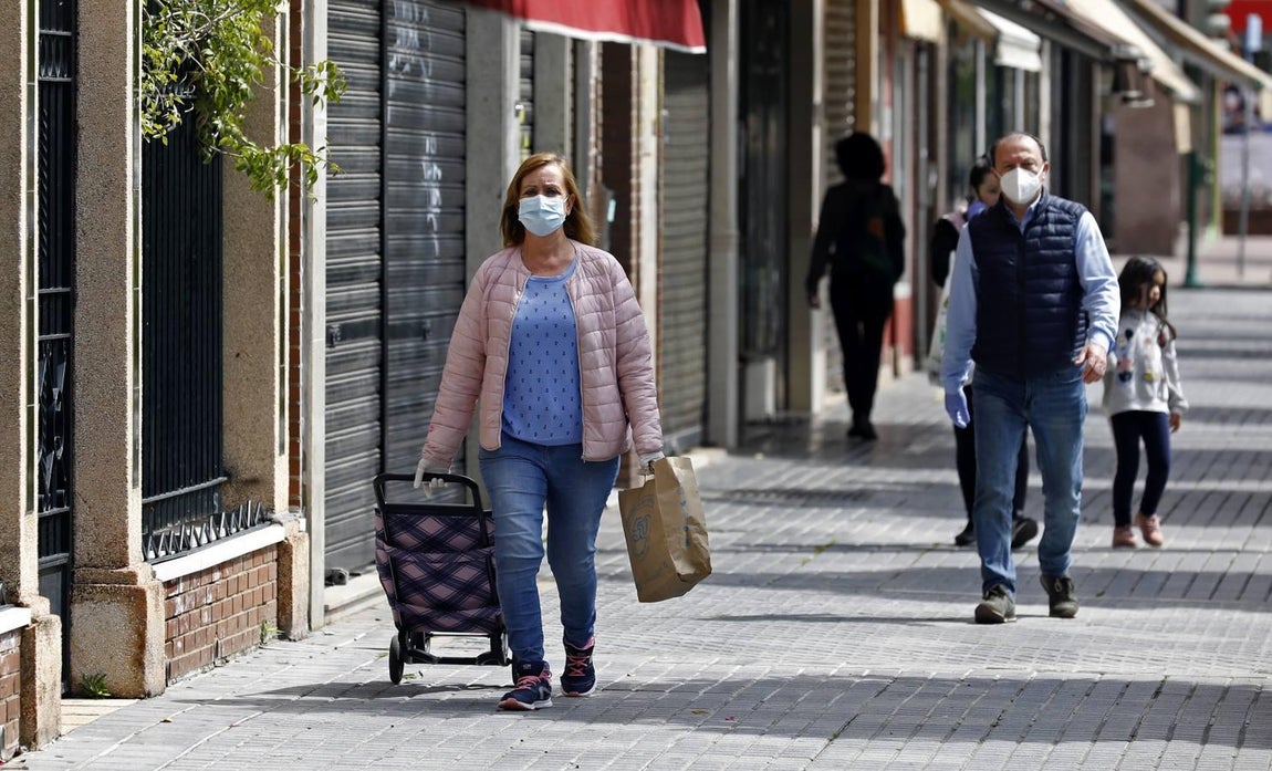 El barrio de Poniente de Córdoba durante el confinamiento, en imágenes