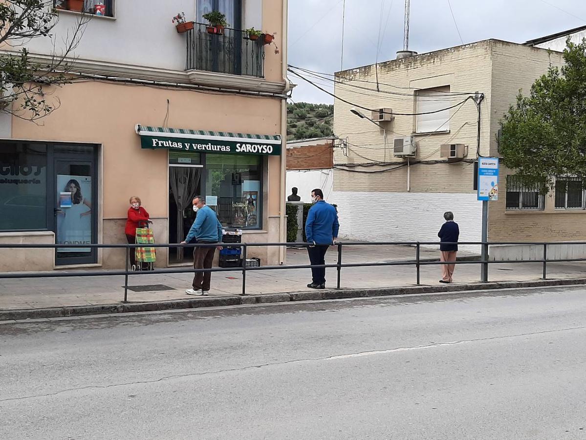 El confinamiento en Torrecampo y Nueva Carteya, en imágenes