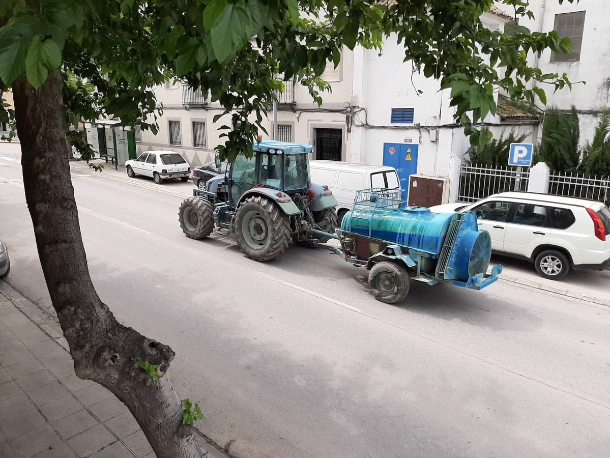 El confinamiento en Torrecampo y Nueva Carteya, en imágenes