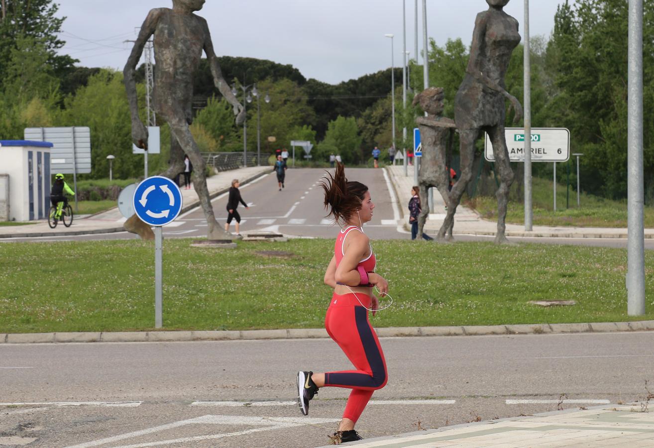 Una carrera por Palencia. 