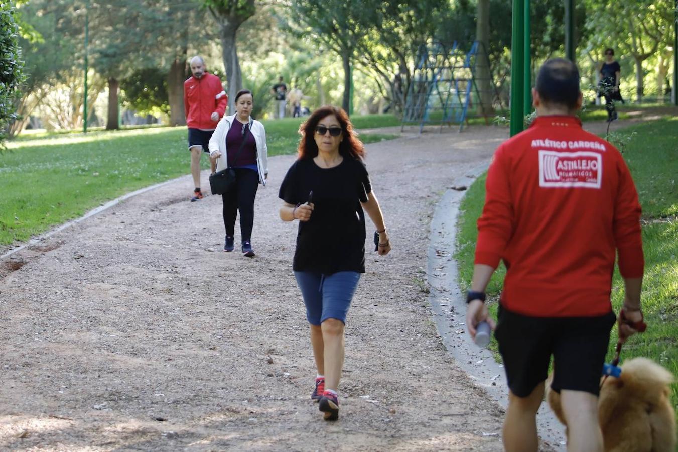 El deporte en el Parque Cruz Conde de Córdoba, en imágenes