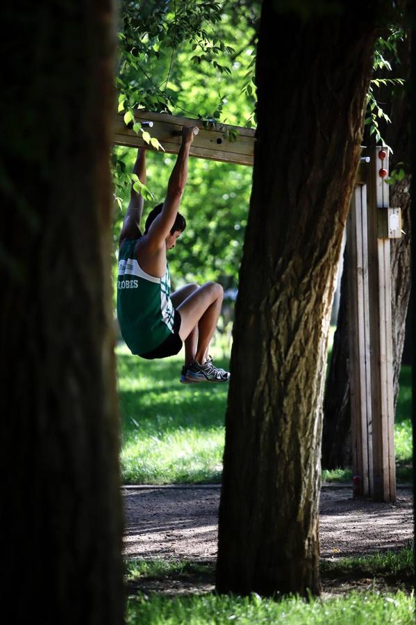 El deporte en el Parque Cruz Conde de Córdoba, en imágenes