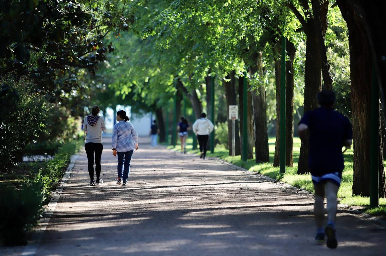 El deporte en el Parque Cruz Conde de Córdoba, en imágenes