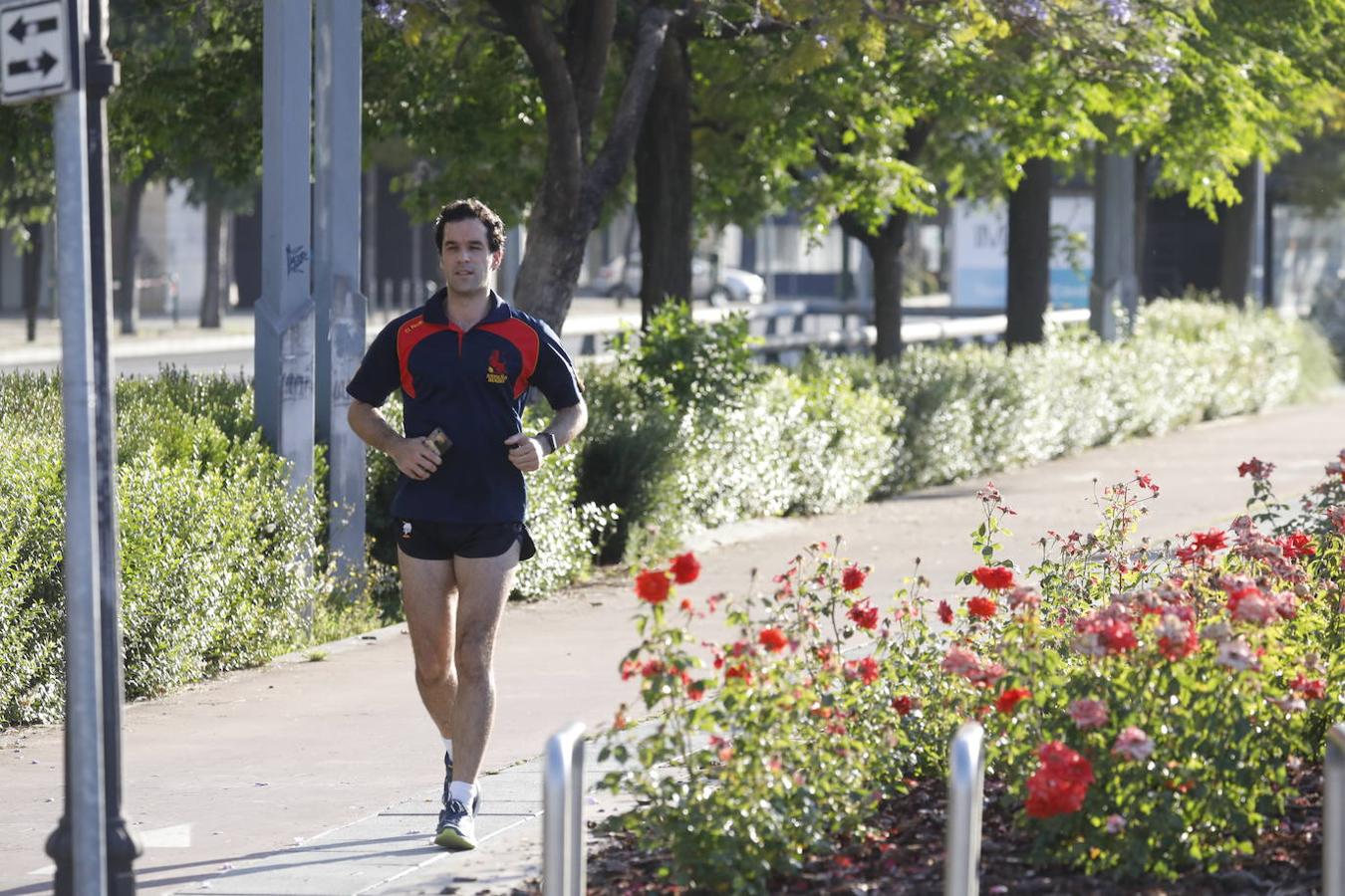 La primera salida de Córdoba para hacer deporte, en imágenes