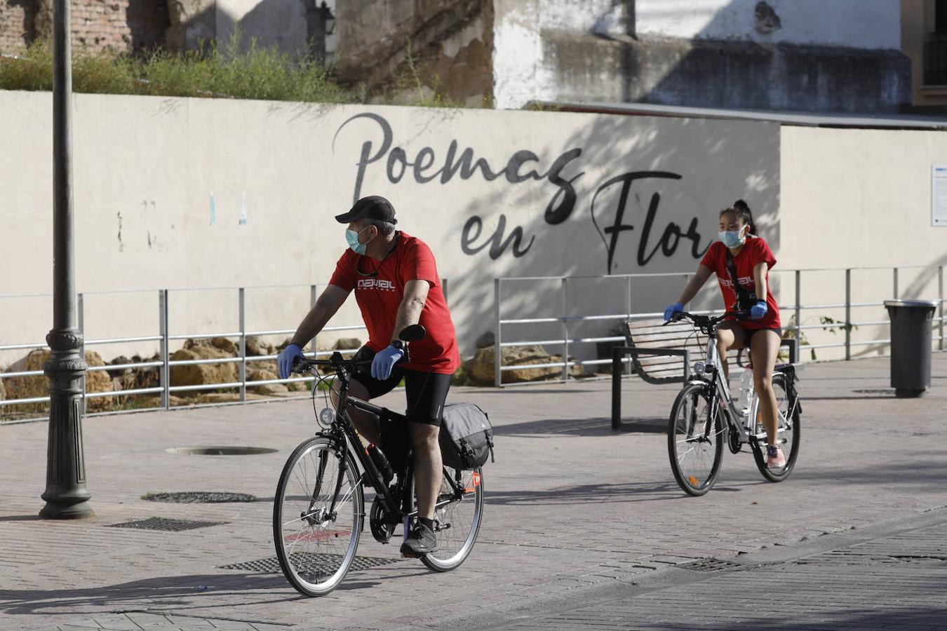 La primera salida de Córdoba para hacer deporte, en imágenes