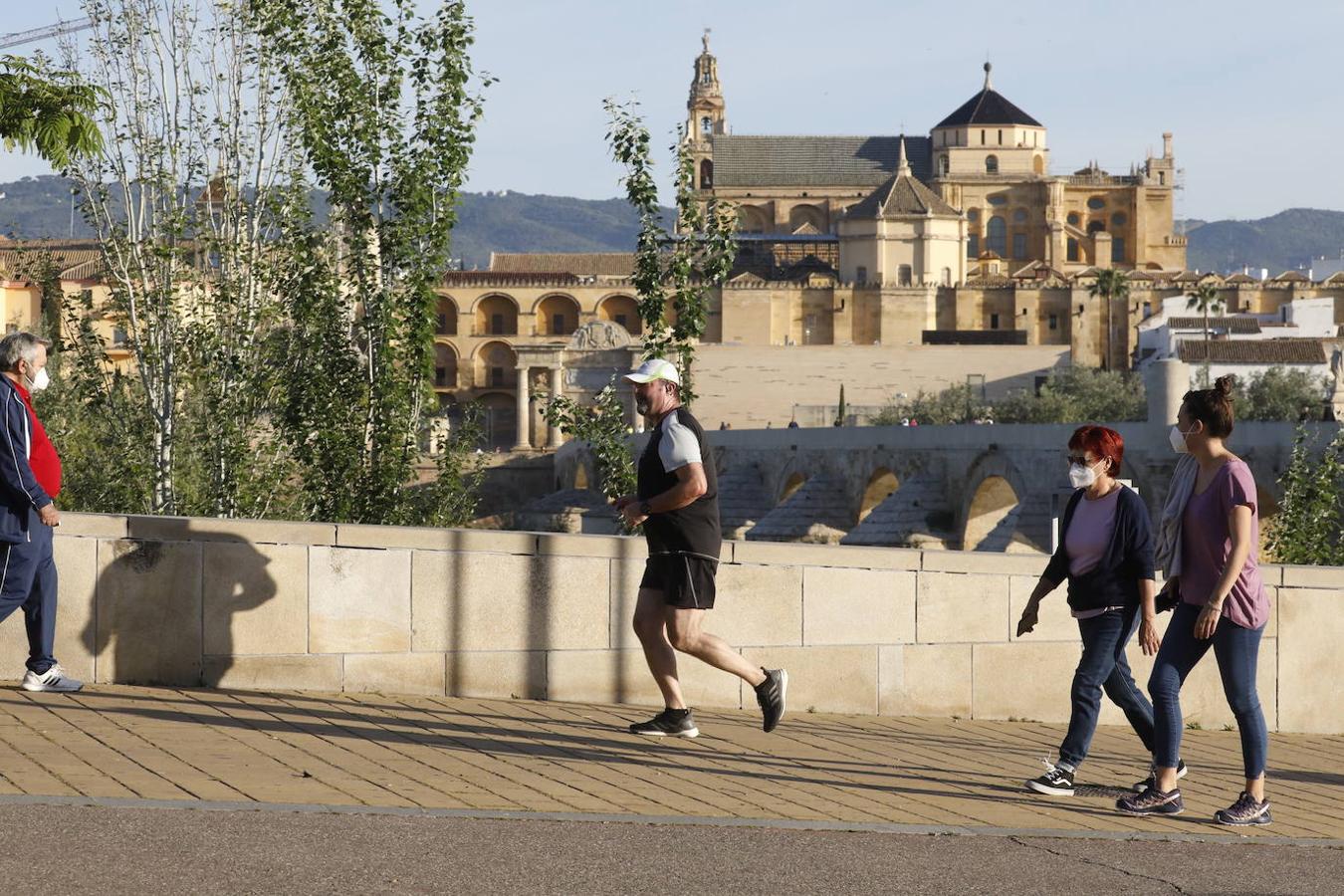 La primera salida de Córdoba para hacer deporte, en imágenes