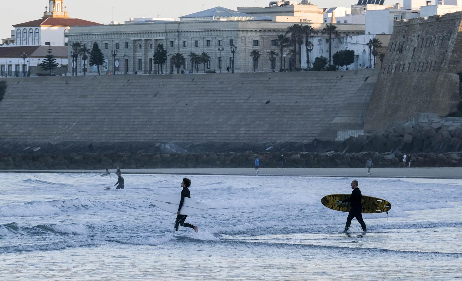 Así ha sido la primera salida de deportistas y mayores a la calle