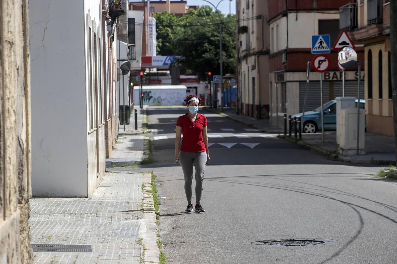 El barrio de la Huerta de la Reina de Córdoba durante el coronavirus, en imágenes