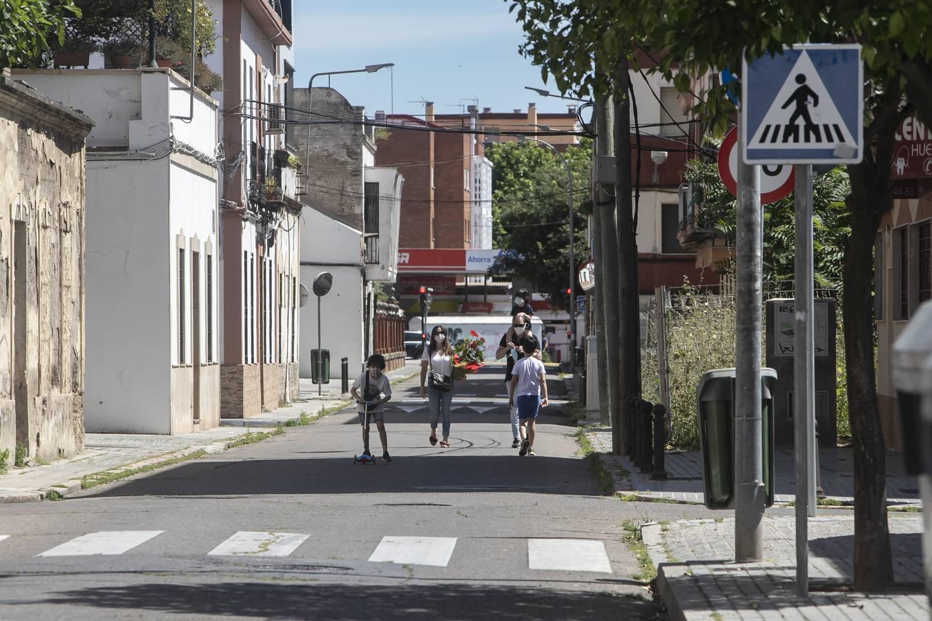 El barrio de la Huerta de la Reina de Córdoba durante el coronavirus, en imágenes