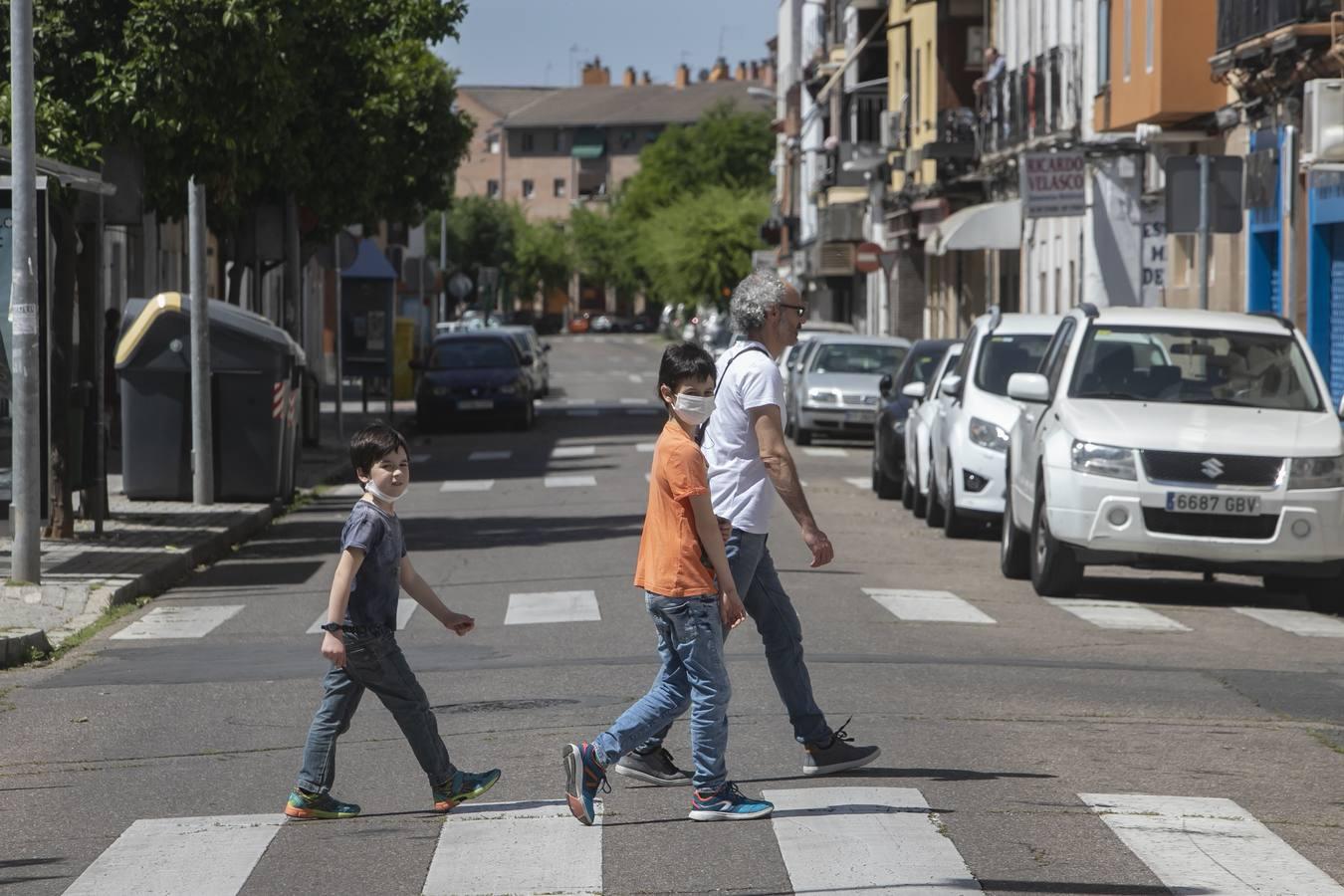 El barrio de la Huerta de la Reina de Córdoba durante el coronavirus, en imágenes