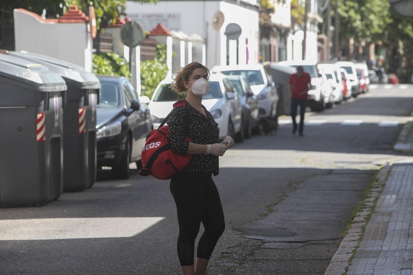 El barrio de la Huerta de la Reina de Córdoba durante el coronavirus, en imágenes