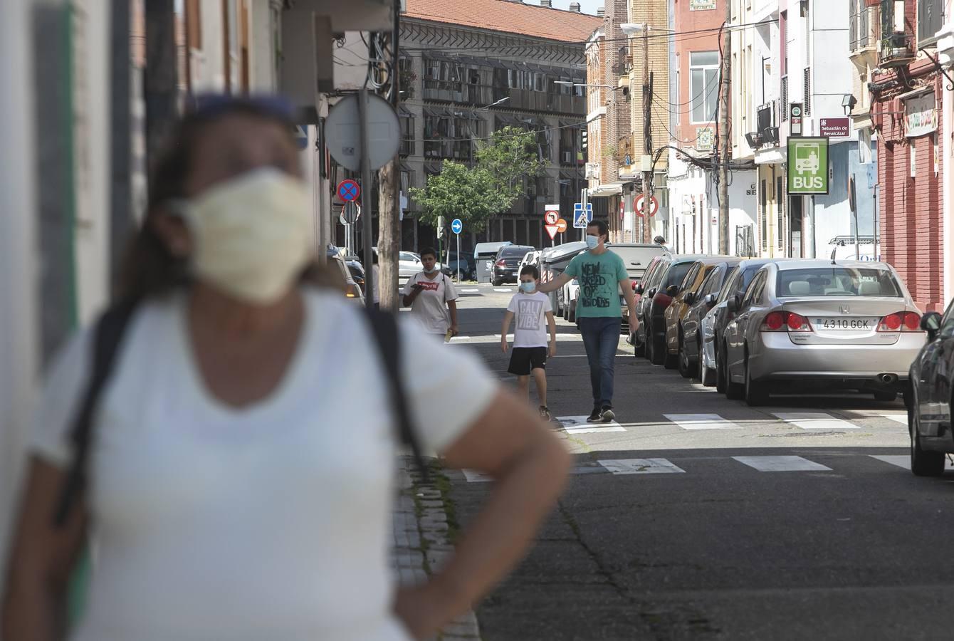 El barrio de la Huerta de la Reina de Córdoba durante el coronavirus, en imágenes