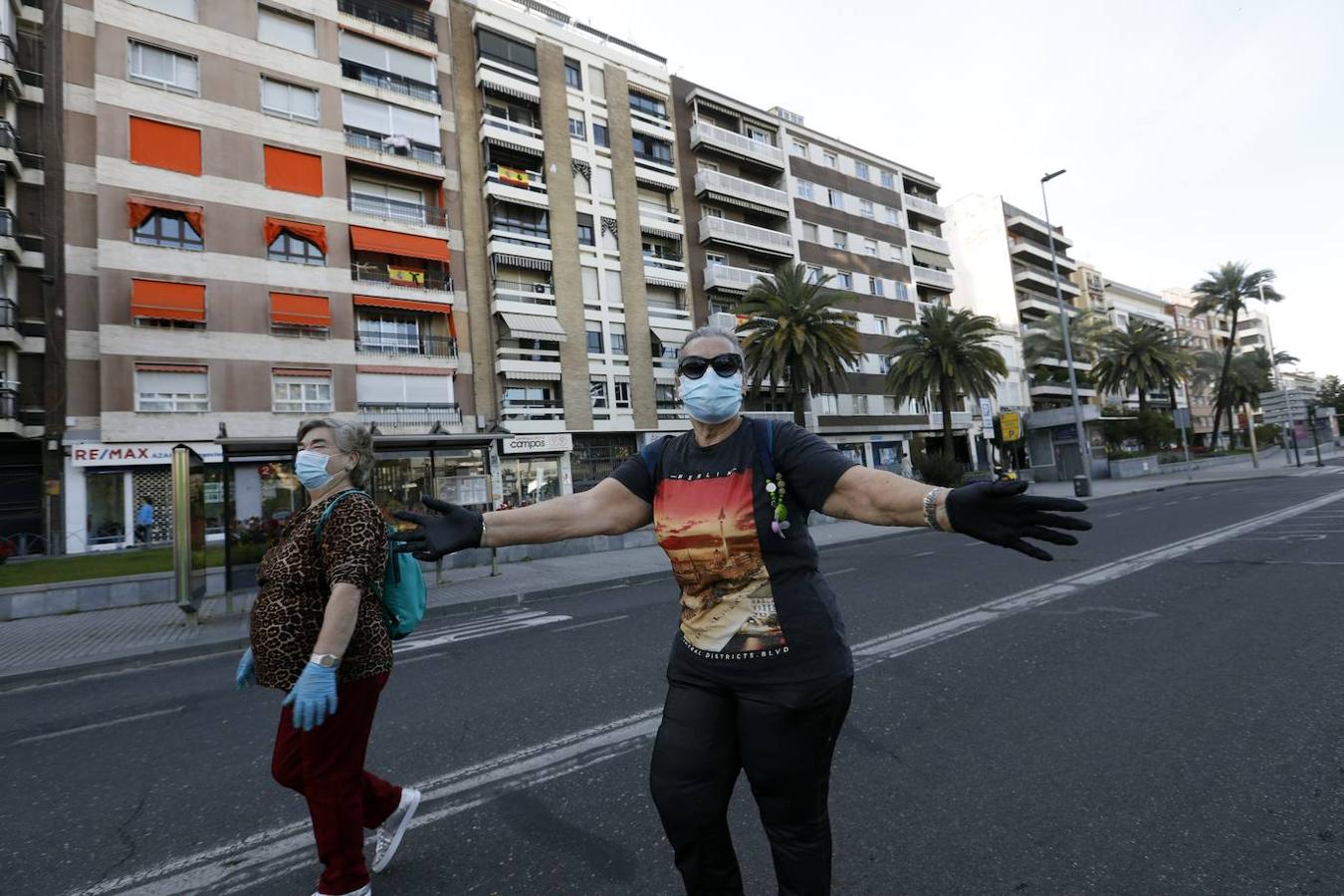 La peatonalización del Paseo de la Victoria de Córdoba, en imágenes