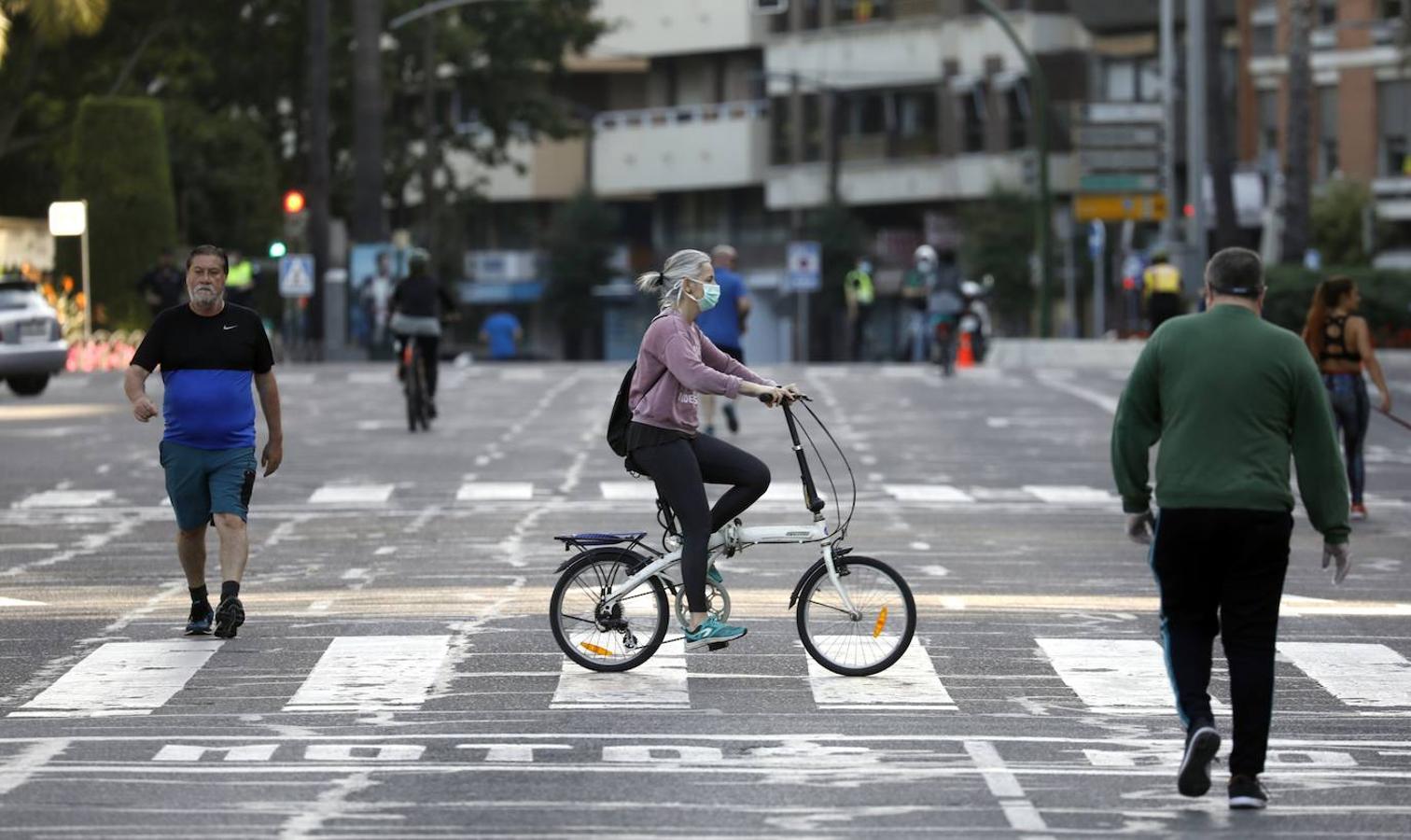 La peatonalización del Paseo de la Victoria de Córdoba, en imágenes