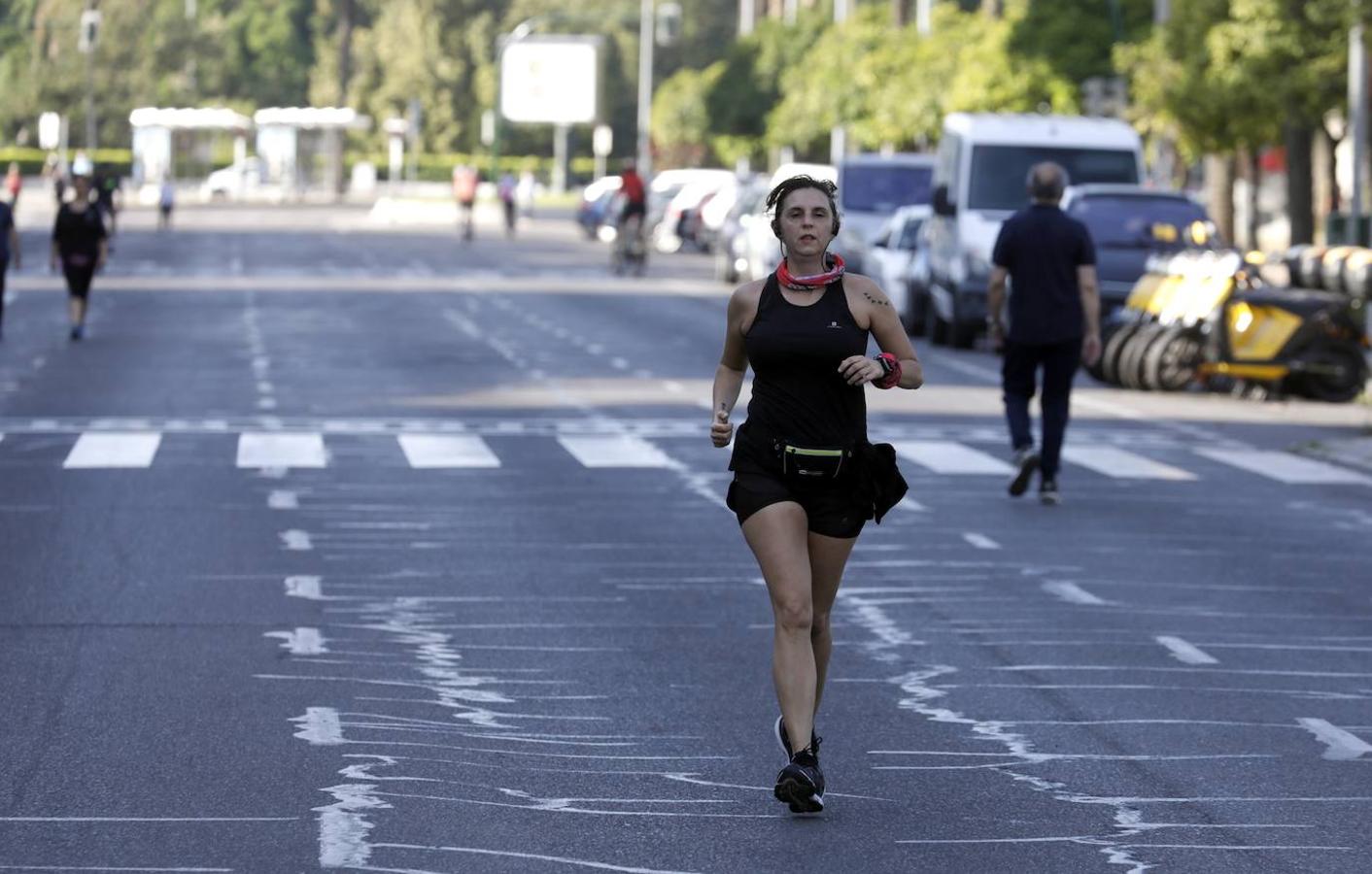 La peatonalización del Paseo de la Victoria de Córdoba, en imágenes