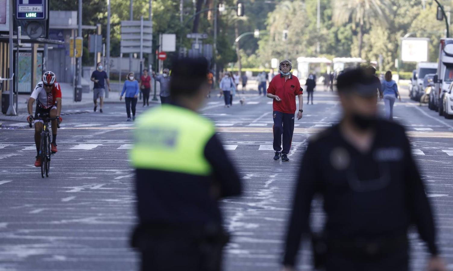 La peatonalización del Paseo de la Victoria de Córdoba, en imágenes