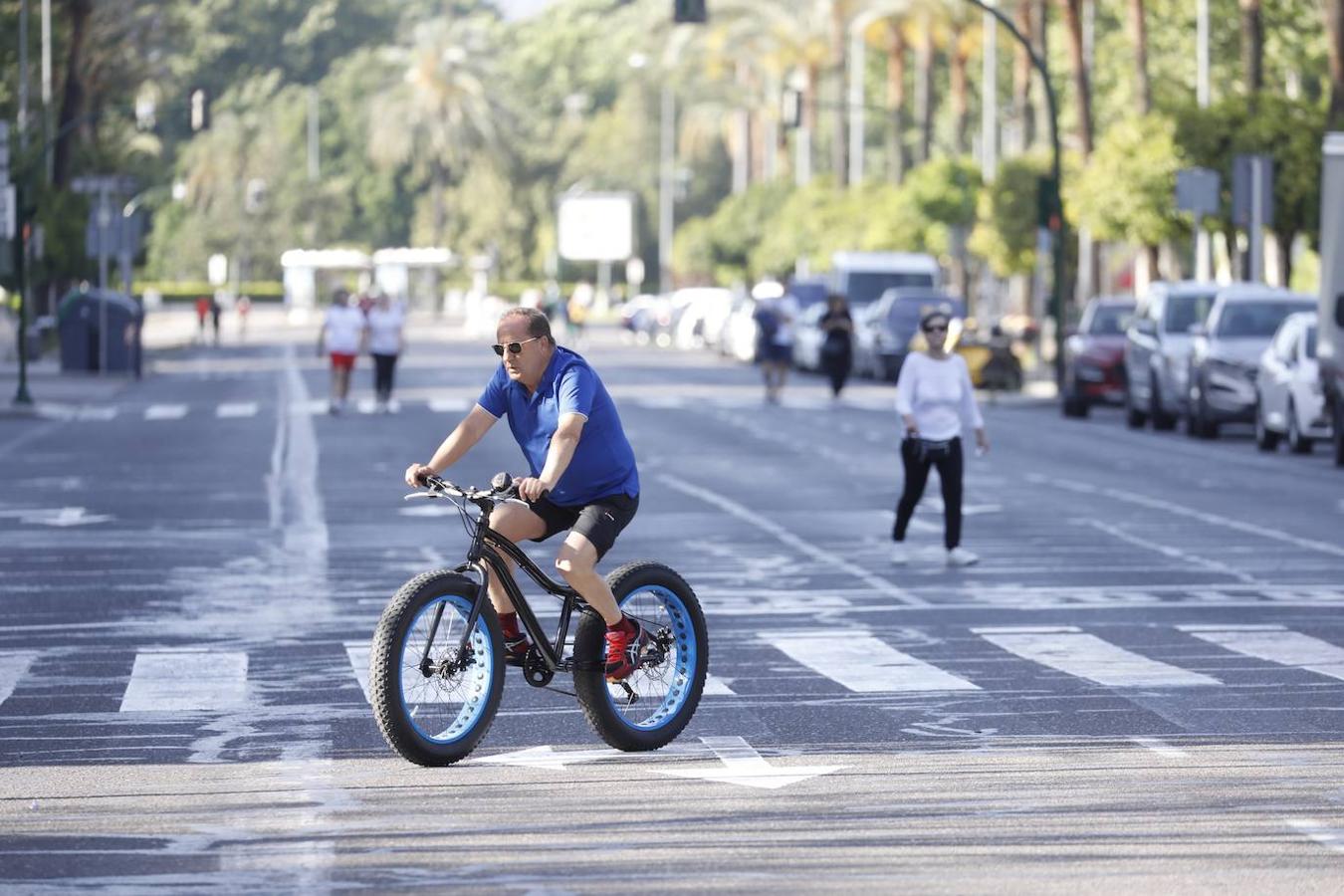 La peatonalización del Paseo de la Victoria de Córdoba, en imágenes