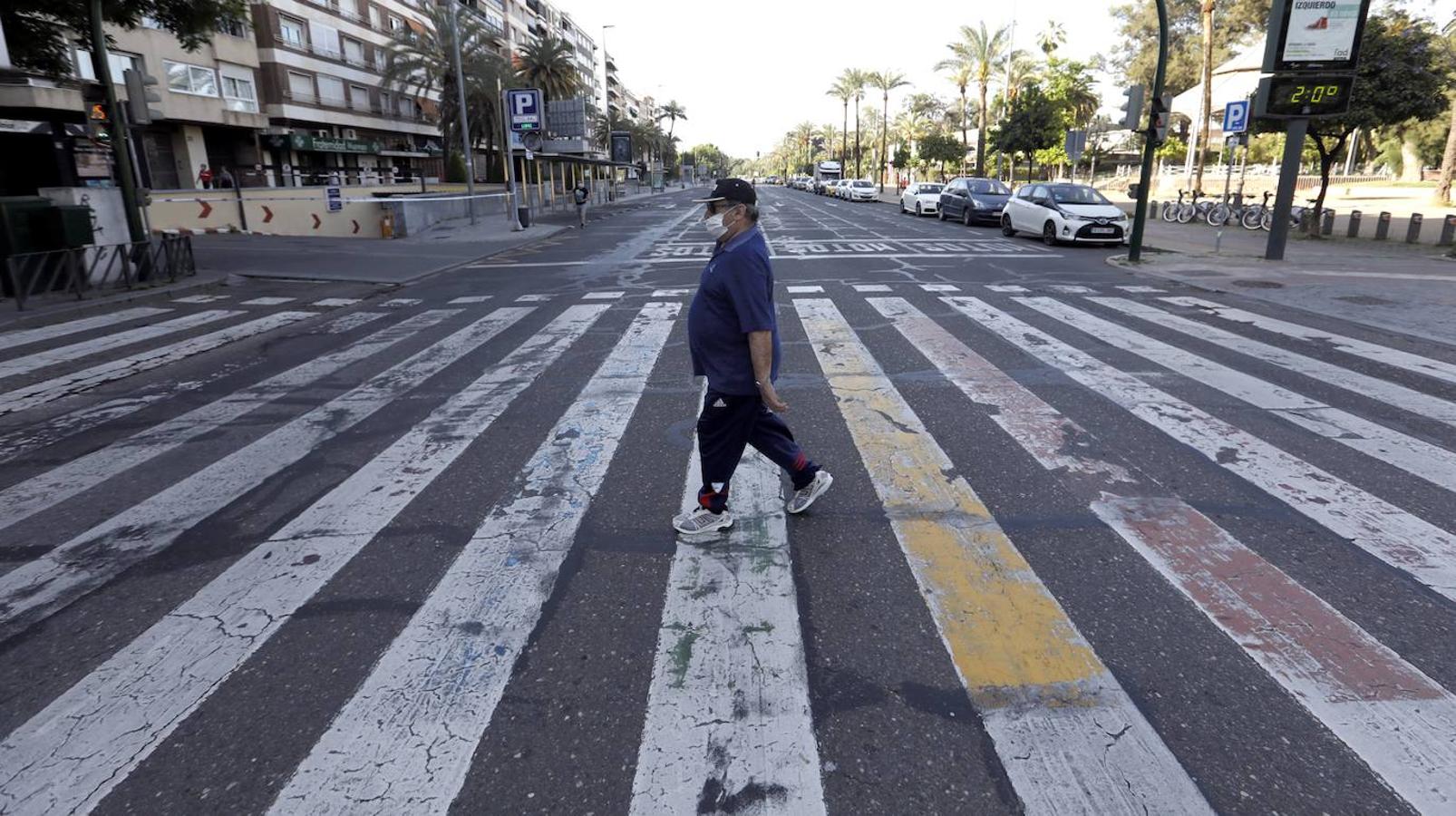 La peatonalización del Paseo de la Victoria de Córdoba, en imágenes