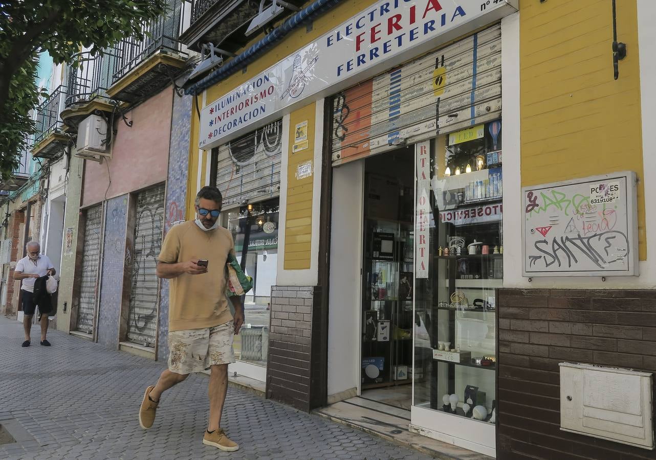 Los primeros comercios sevillanos que inician la desescalada