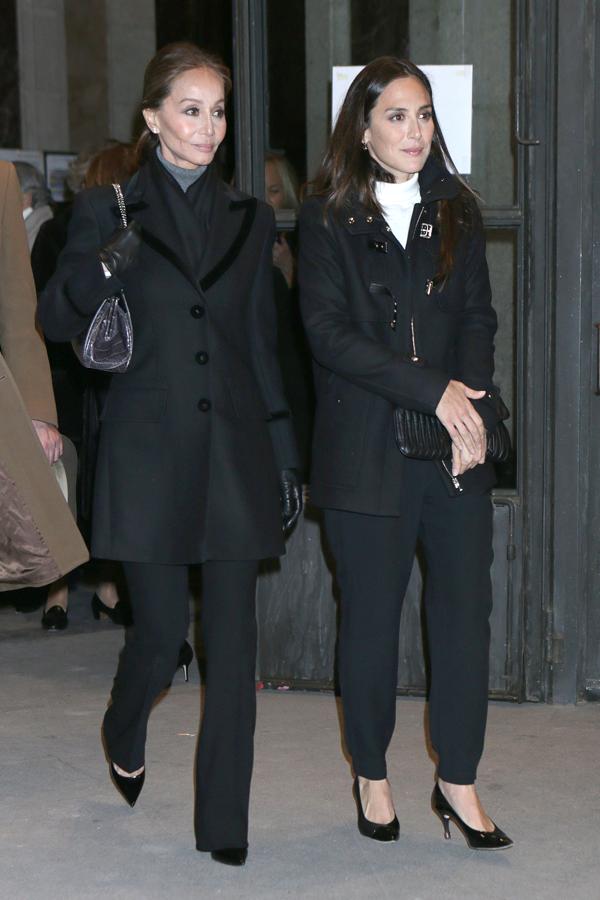 Preysler y Falcó, en el funeral de la Duquesa de Alba