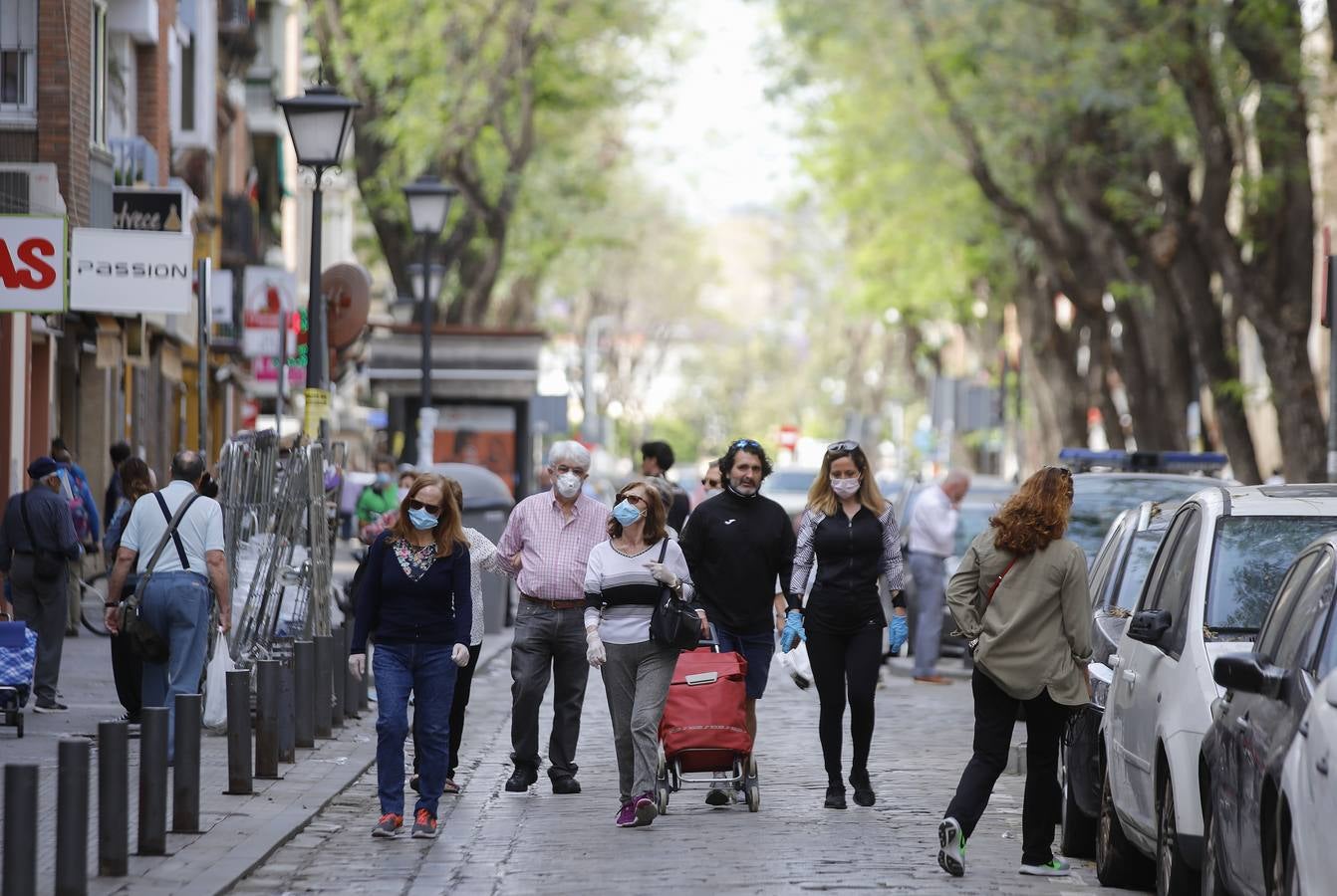 «Buen funcionamiento» del primer día de peatonalización de grandes vías en Sevilla