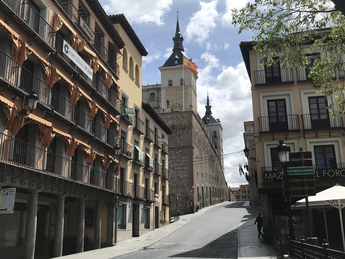 Las imágenes de Toledo desierto