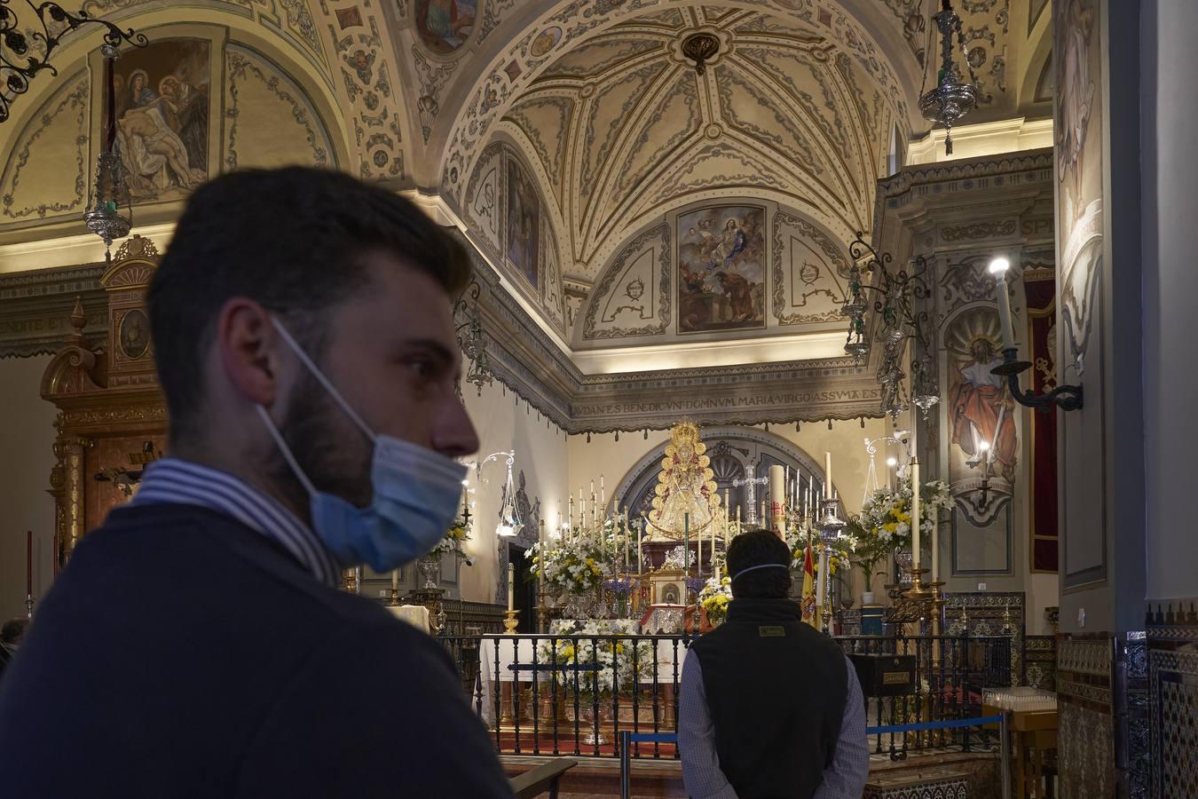 Las primeras visitas a la Virgen del Rocío