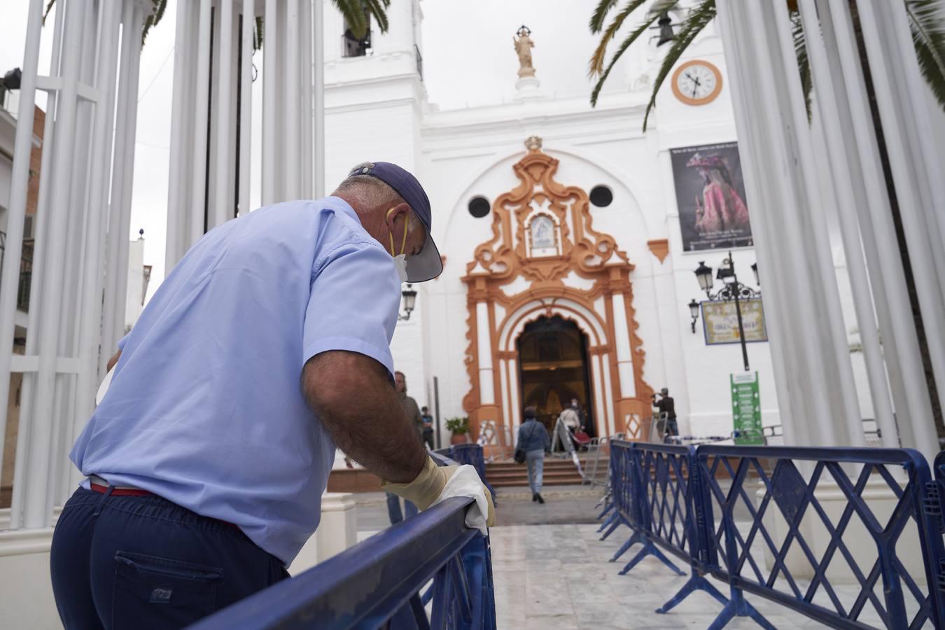 Las primeras visitas a la Virgen del Rocío