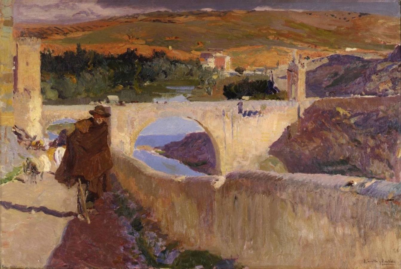 Joaquín Sorolla: El ciego de Toledo (1906). Óleo sobre lienzo. 