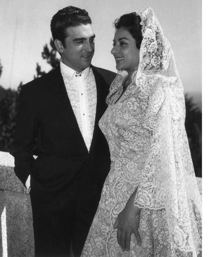 Boda con El Pescaílla en 1957. 