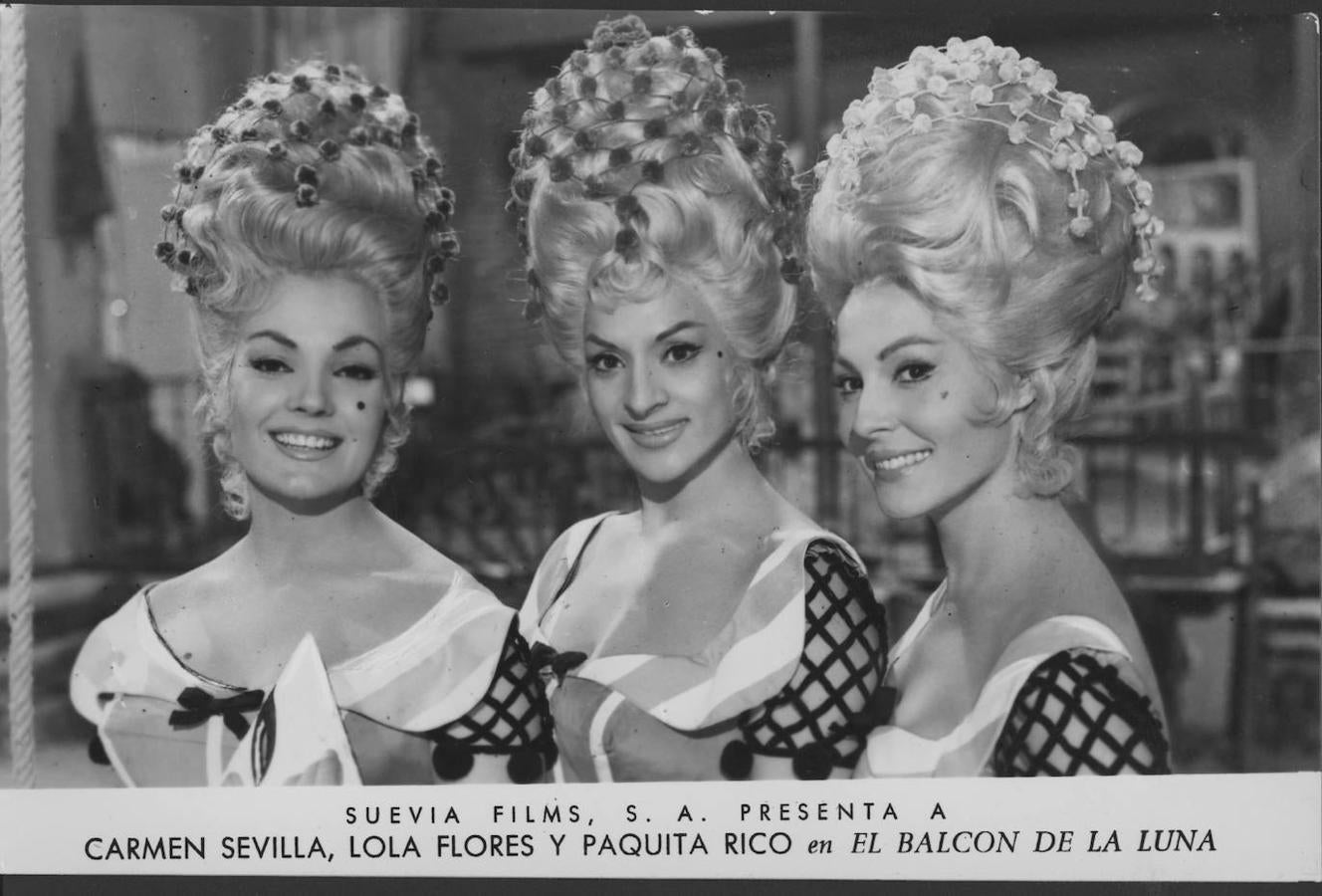 Carmen Sevilla, Lola Flores y Paquita Rico. 