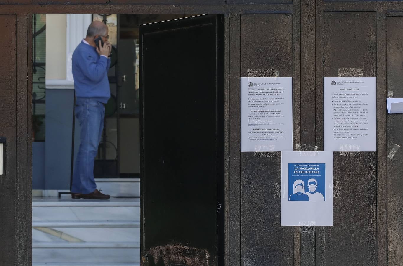 En imágenes, los colegios de Sevilla abren sus puertas para iniciar la escolarización