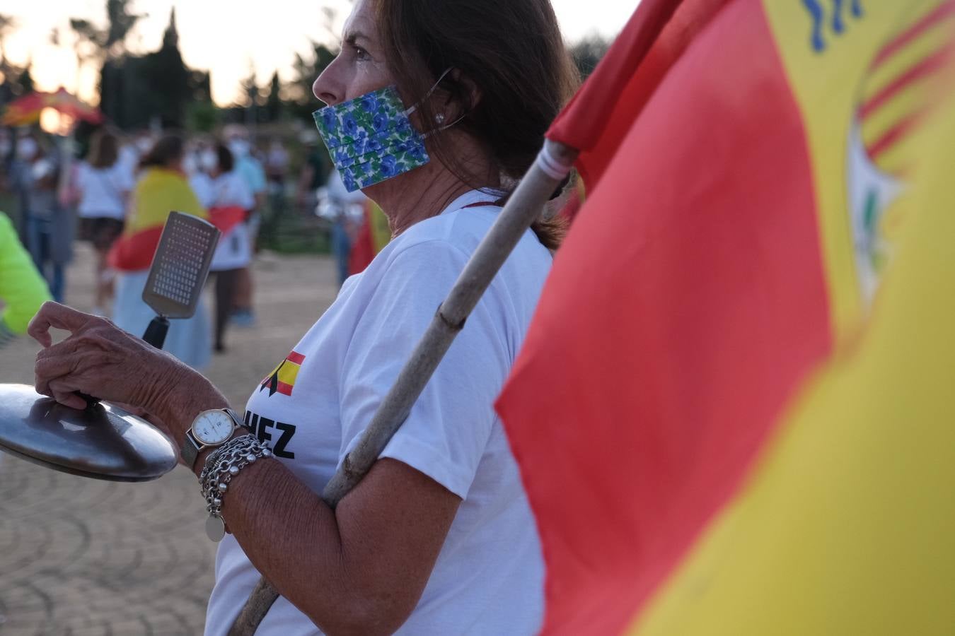 FOTOS: Cacerolada en El Puerto de Santa María contra la gestión de Pedro Sánchez