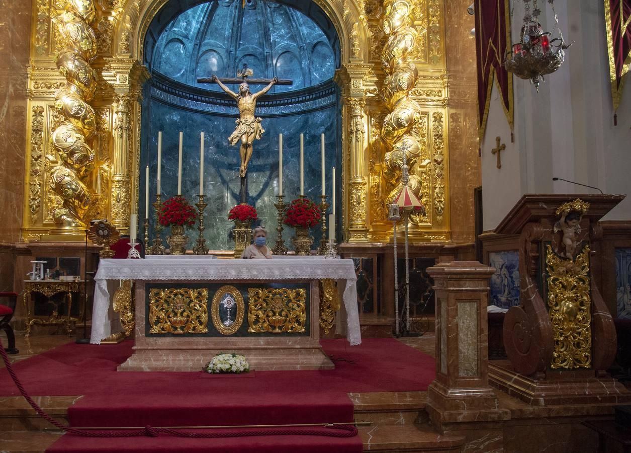 Galería de la basílica del Cachorro en la fase 1 de la «desescalada»