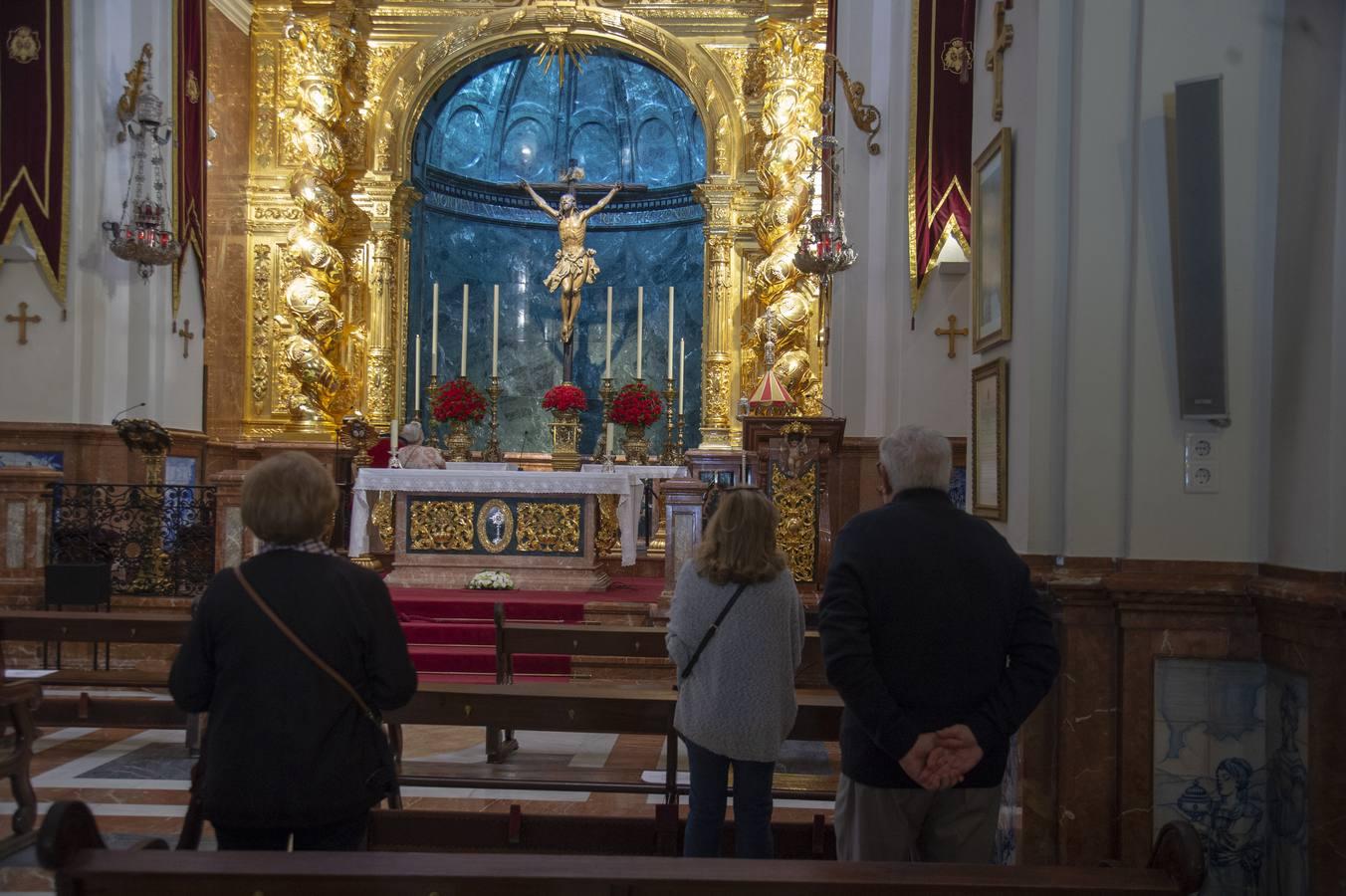 Galería de la basílica del Cachorro en la fase 1 de la «desescalada»