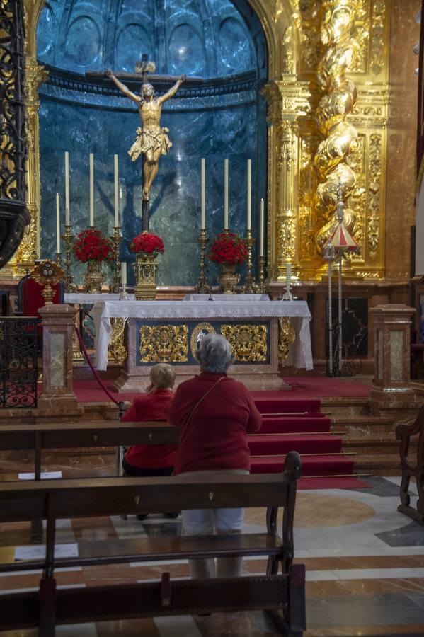 Galería de la basílica del Cachorro en la fase 1 de la «desescalada»