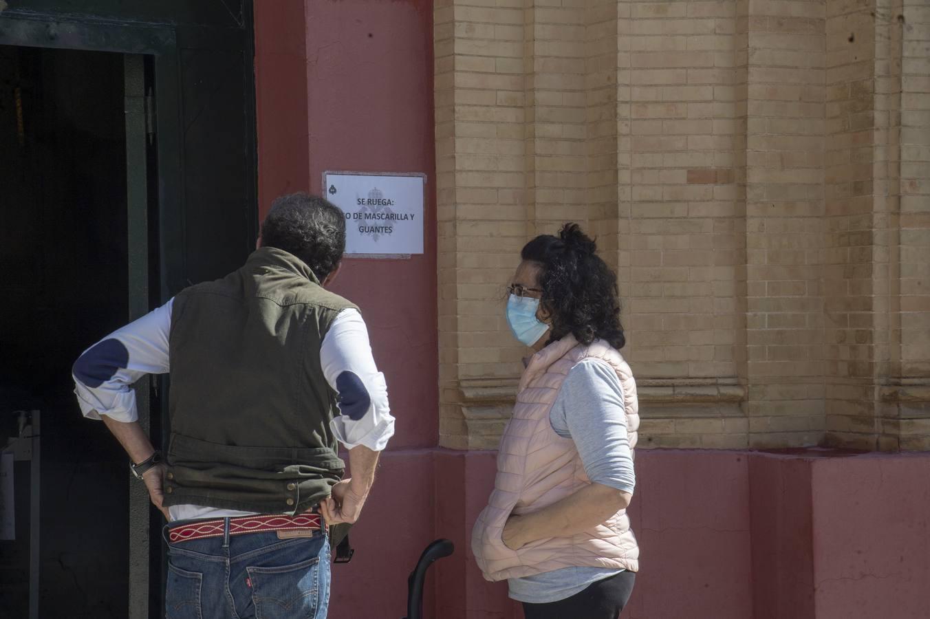 Galería de la basílica del Cachorro en la fase 1 de la «desescalada»