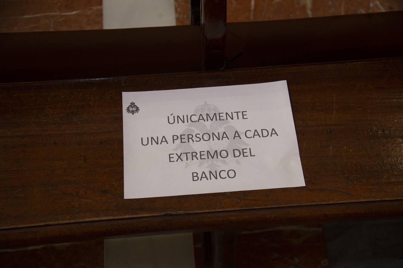 Galería de la basílica del Cachorro en la fase 1 de la «desescalada»