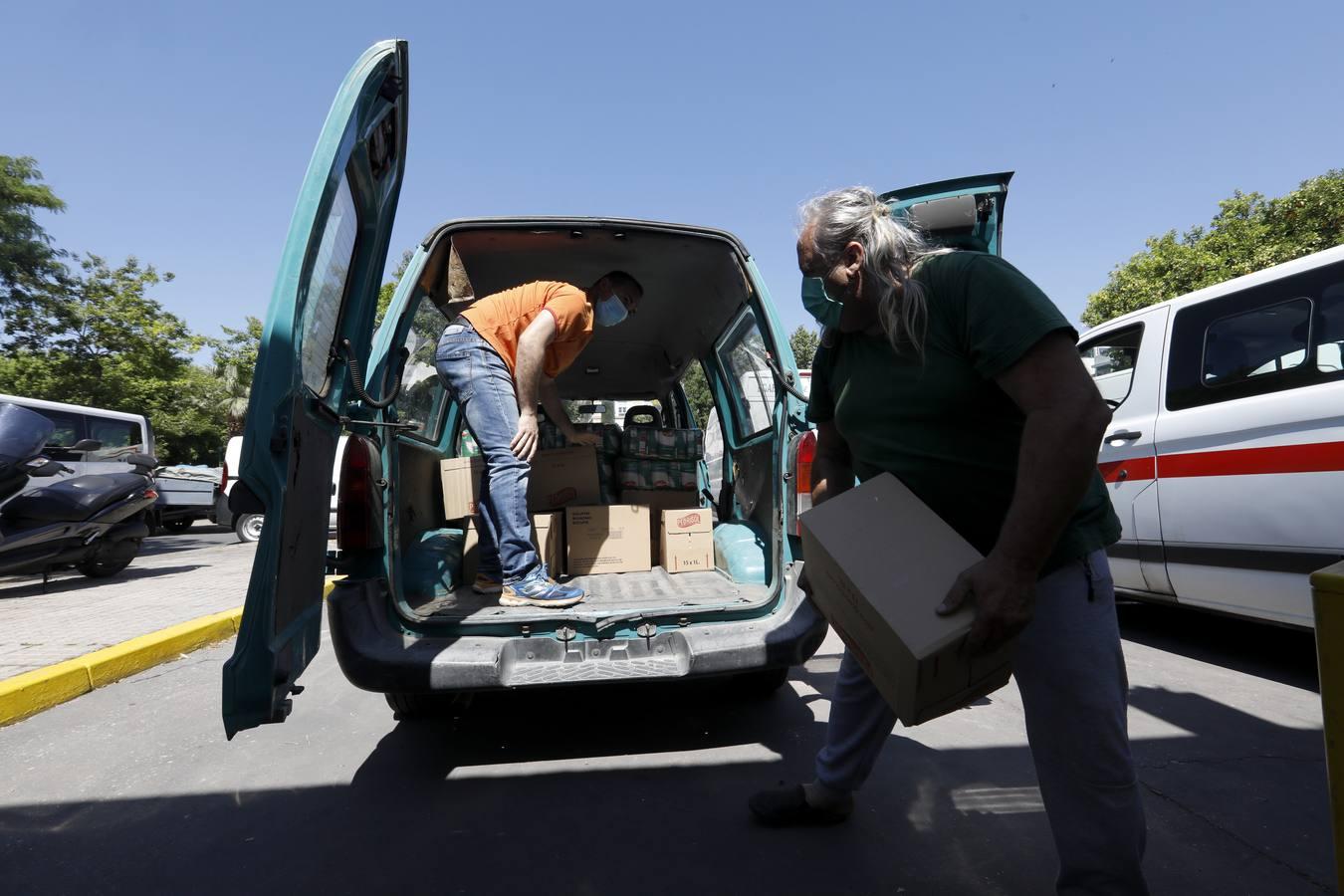 La donación de siete toneladas al Banco de Alimentos de Córdoba, en imágenes