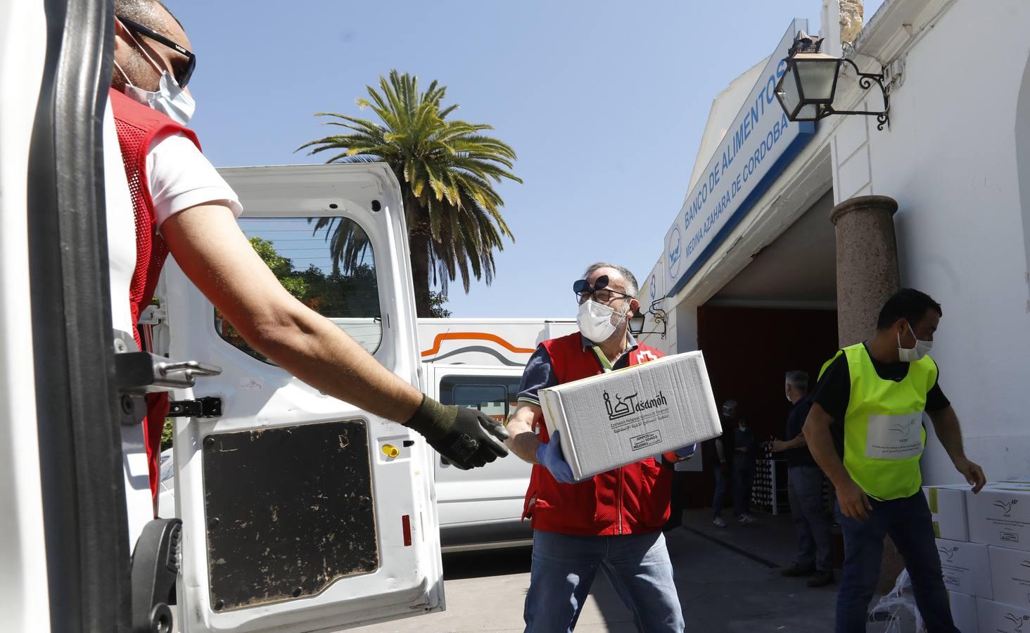 La donación de siete toneladas al Banco de Alimentos de Córdoba, en imágenes