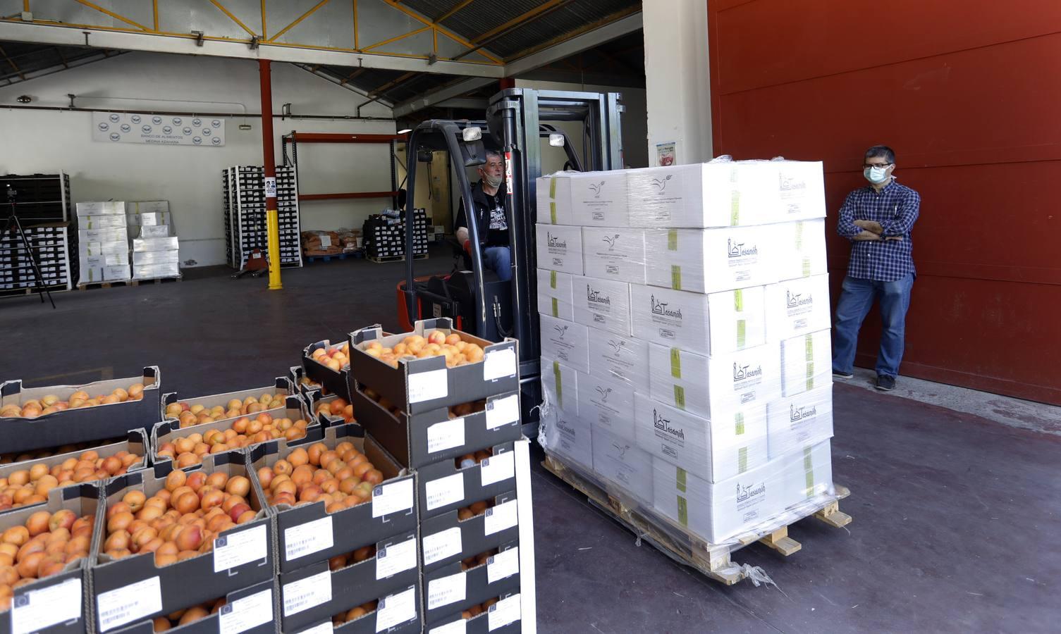 La donación de siete toneladas al Banco de Alimentos de Córdoba, en imágenes