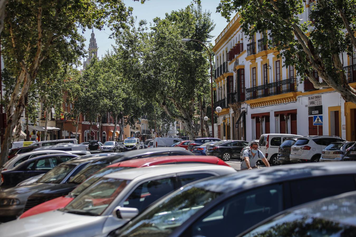 Imposible encontrar aparcamiento en Sevilla