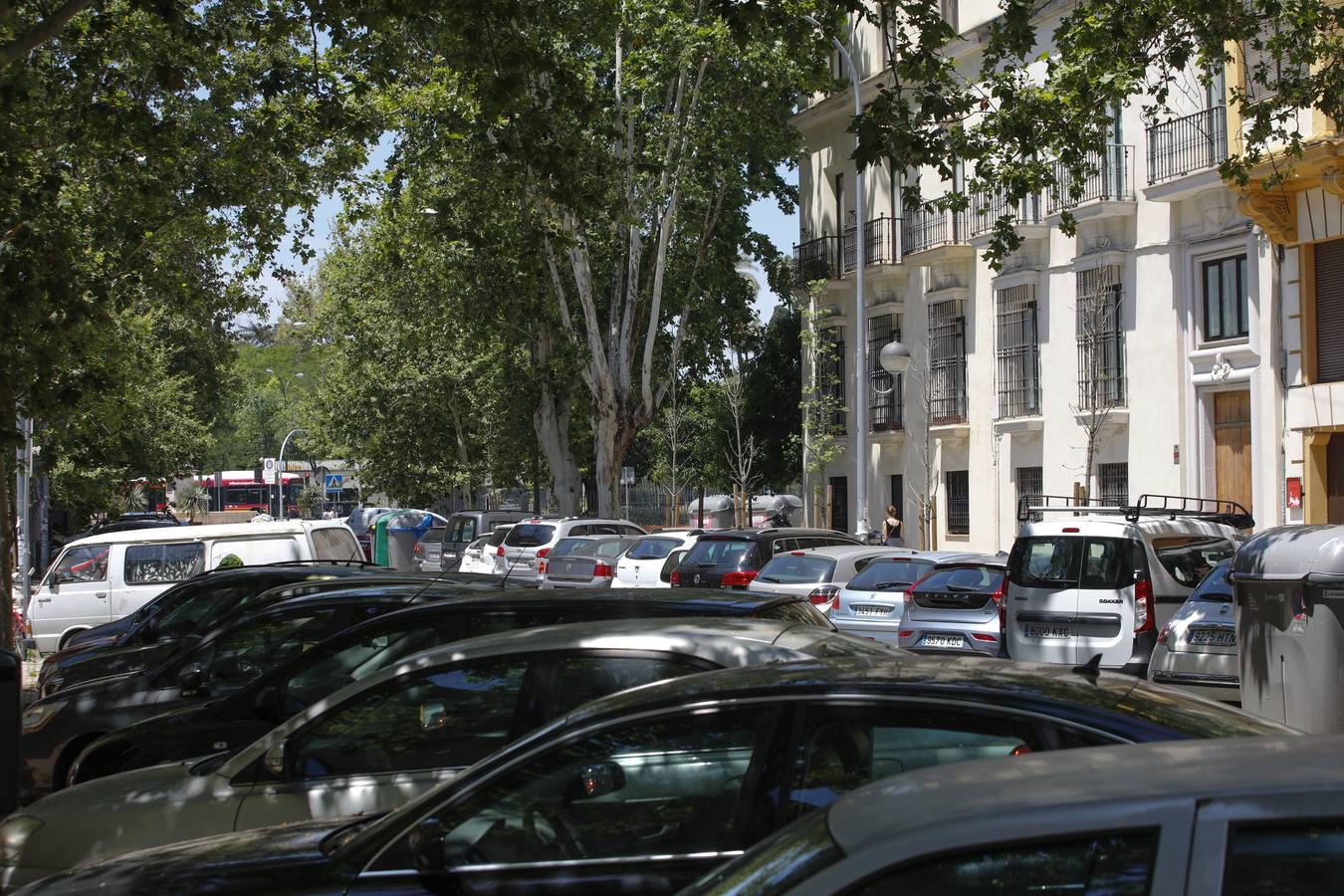 Imposible encontrar aparcamiento en Sevilla