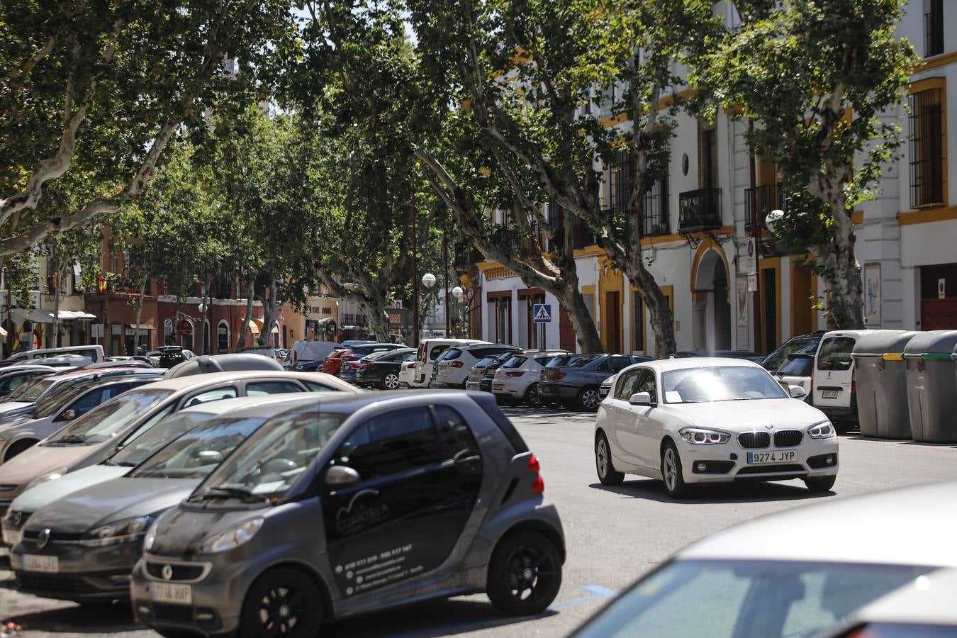 Imposible encontrar aparcamiento en Sevilla