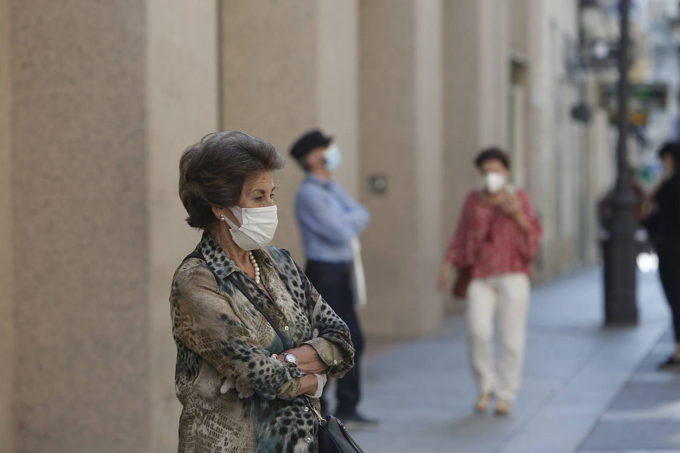 El primer día de mascarillas obligatorias en Córdoba, en imágenes