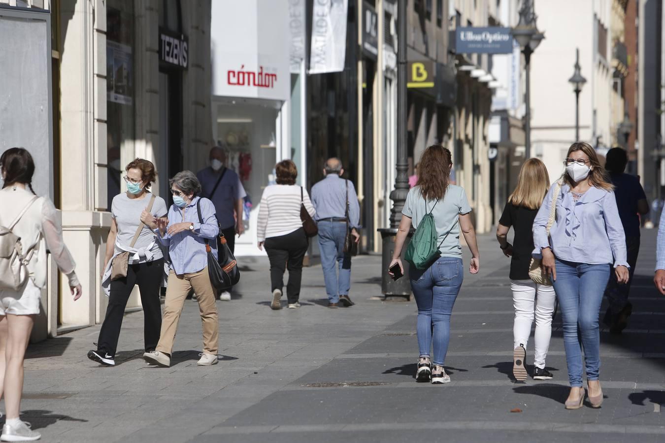 El primer día de mascarillas obligatorias en Córdoba, en imágenes