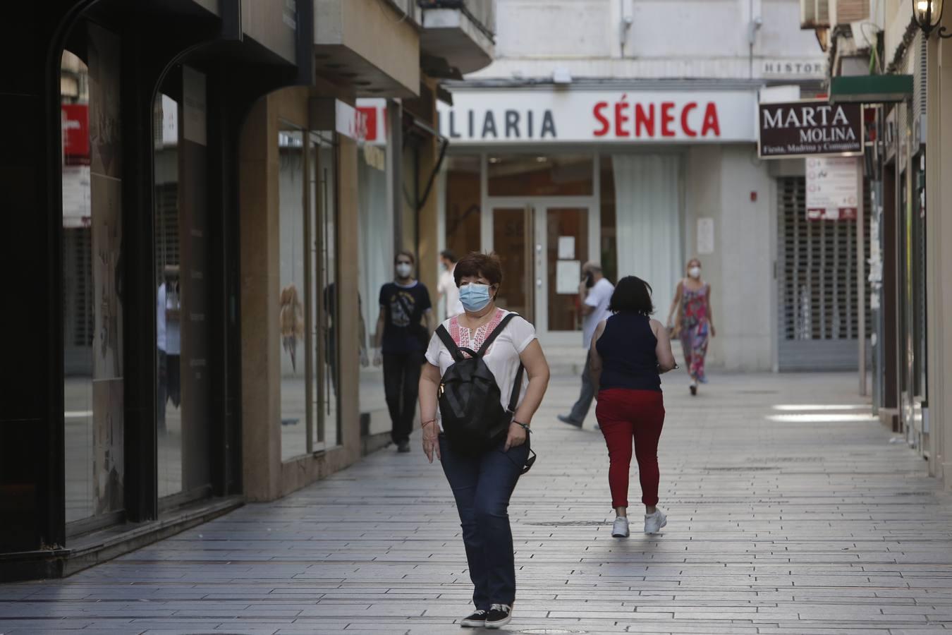 El primer día de mascarillas obligatorias en Córdoba, en imágenes