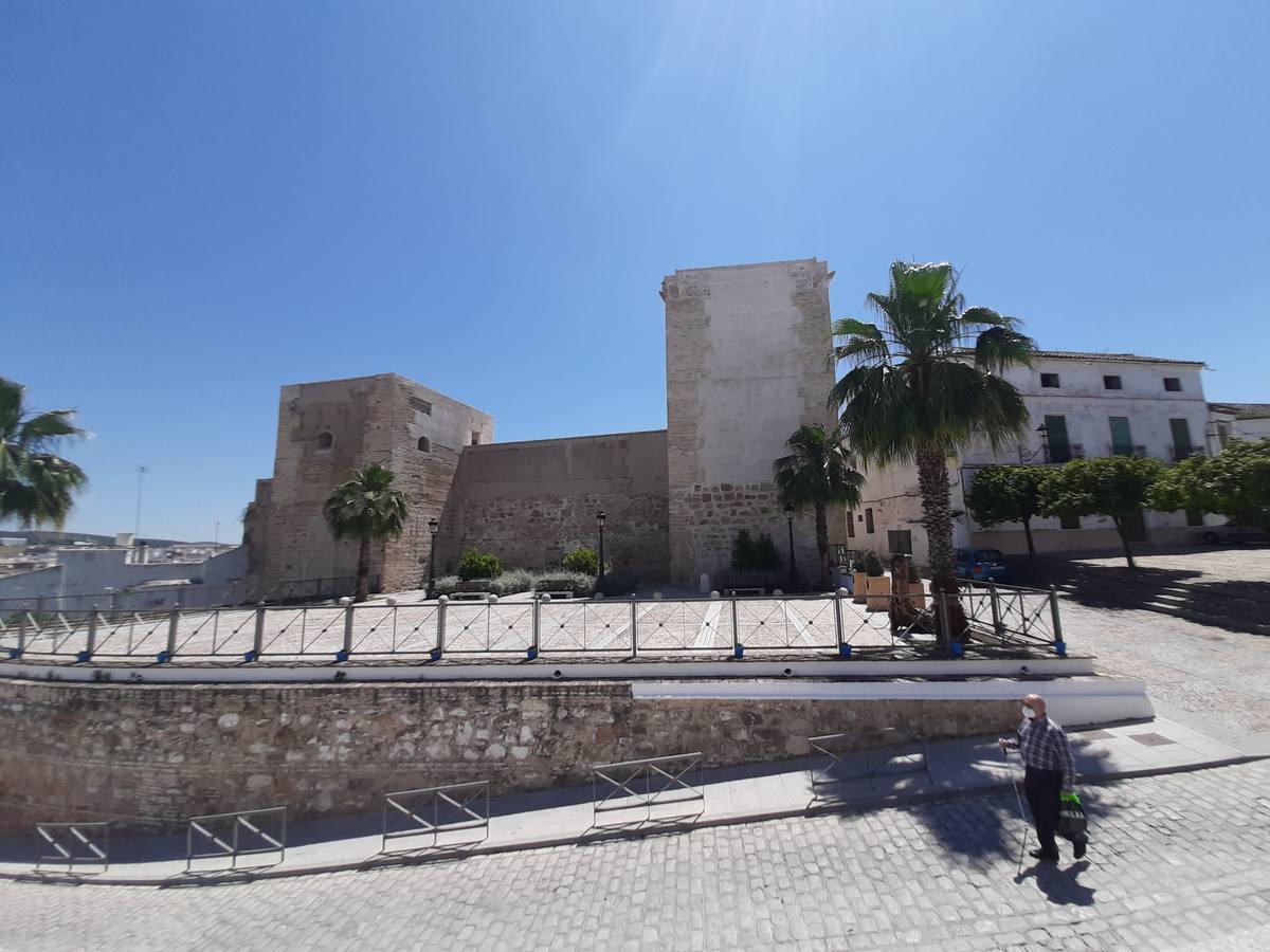 Las obras del Castillo del Castro del Río, en imágenes