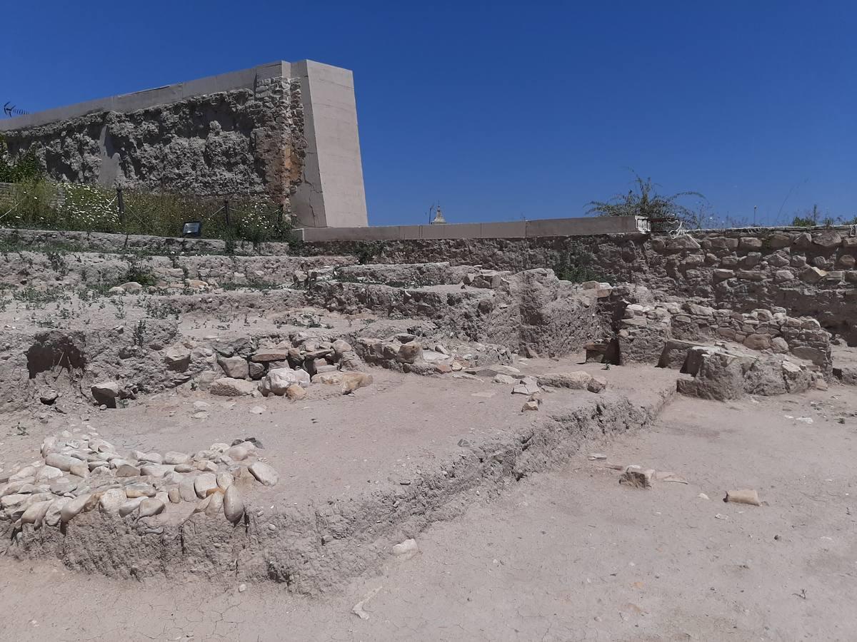 Las obras del Castillo del Castro del Río, en imágenes